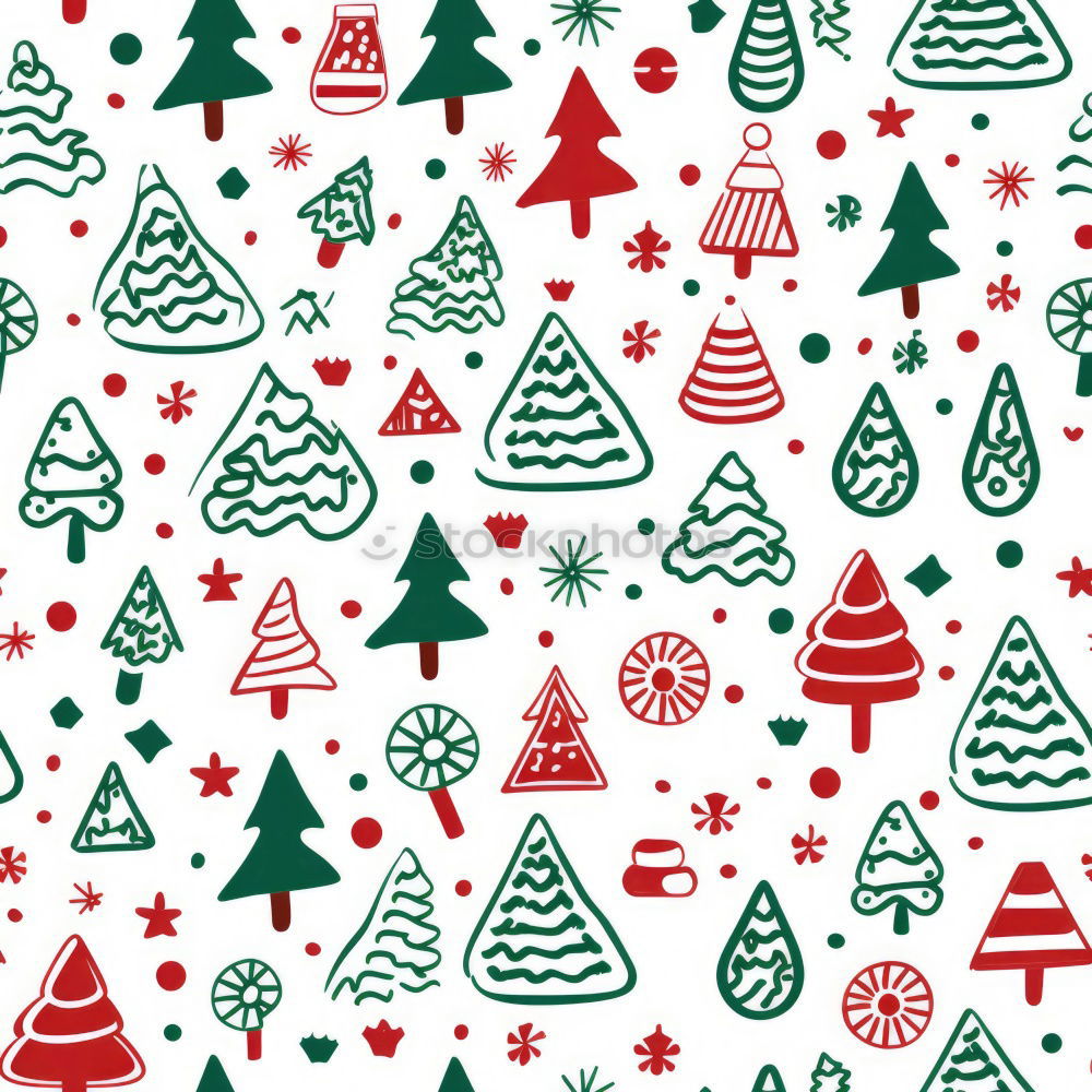 Similar – Image, Stock Photo Christmas pattern made of christmas trees.