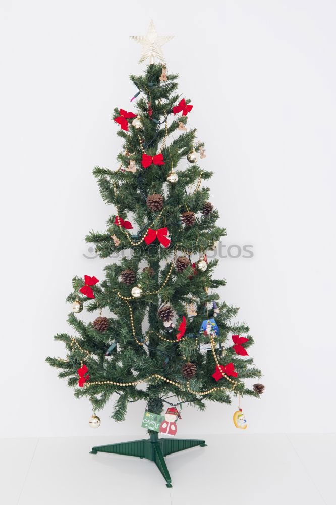 Similar – Red and gold decorated Christmas tree