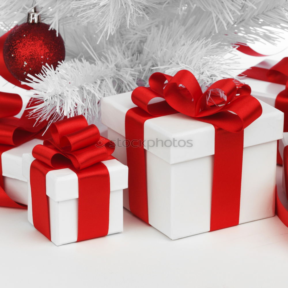 Similar – Image, Stock Photo Christmas, Background With Gifts And Decorations