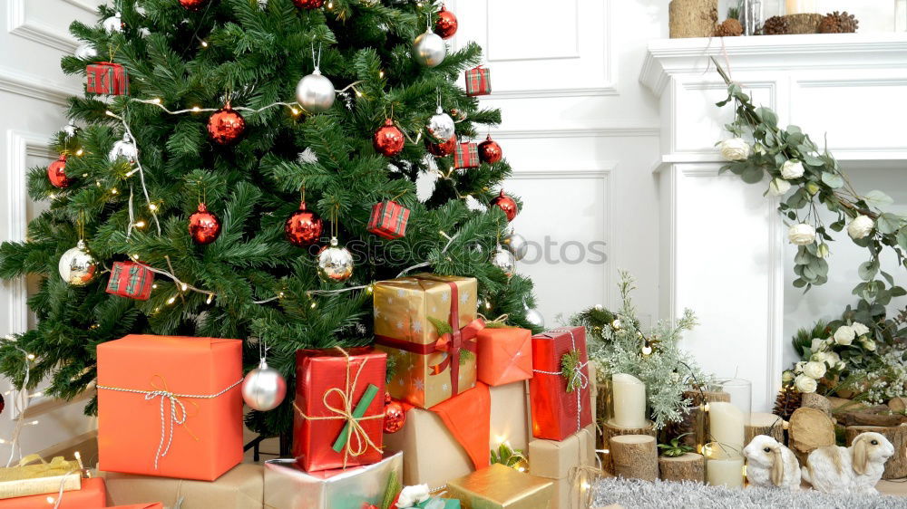 Image, Stock Photo Christmas presents for the family (II)