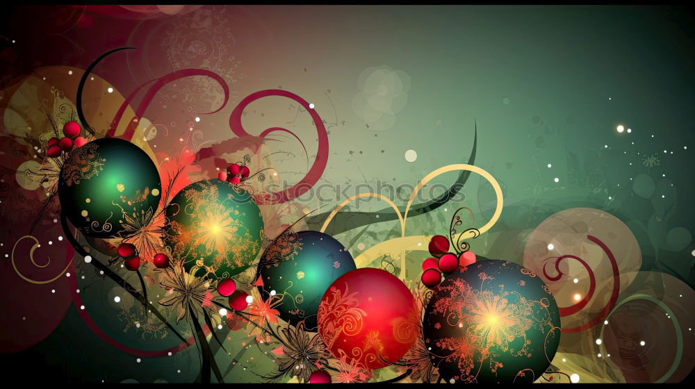 Similar – Image, Stock Photo Christmas background with red decoration