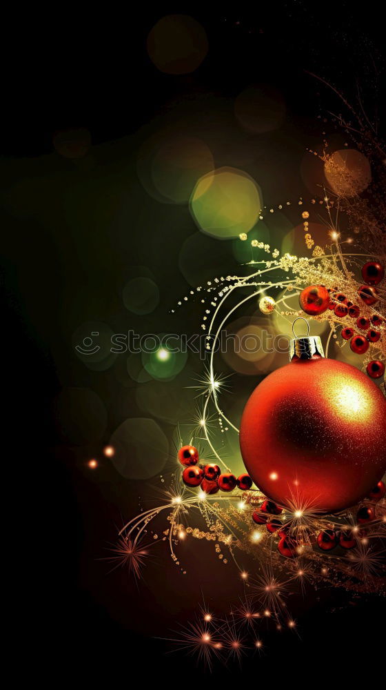 Similar – Image, Stock Photo Retro Christmas ball on the Christmas tree