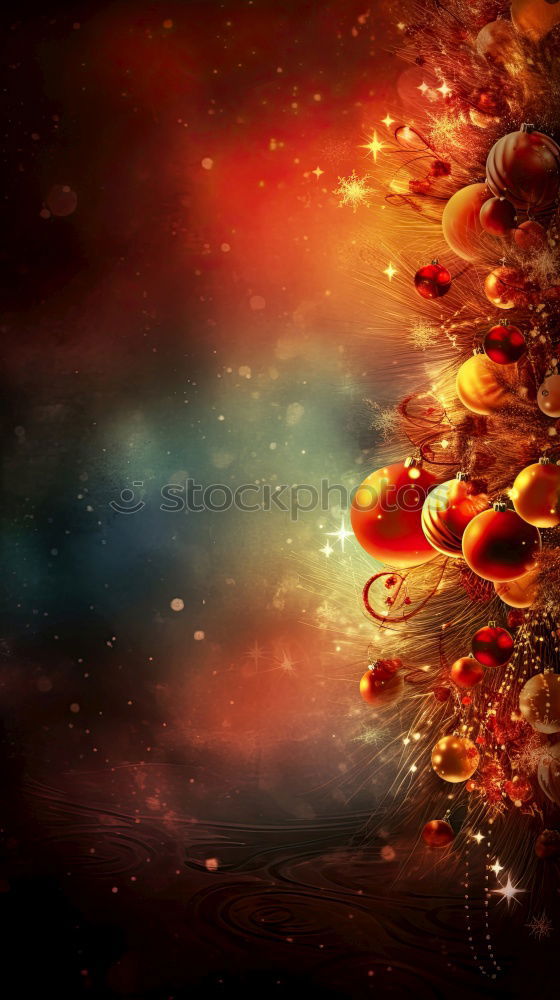 Similar – Image, Stock Photo Retro Christmas ball on the Christmas tree