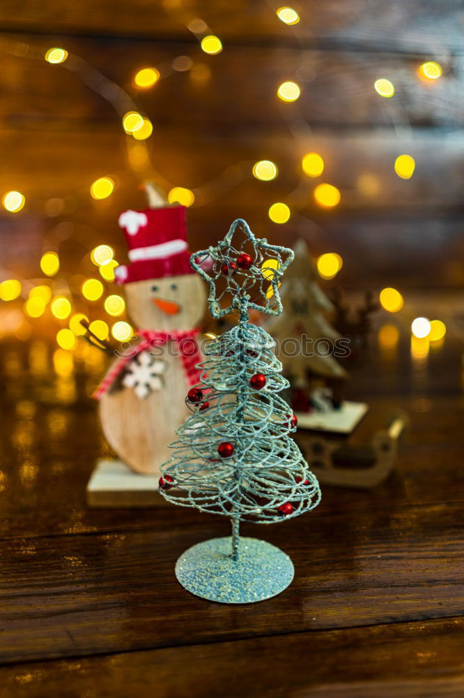 Similar – Image, Stock Photo Christmas cookies with festive decoration. Christmas concept.