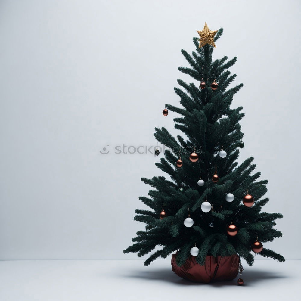 Similar – Red and gold decorated Christmas tree