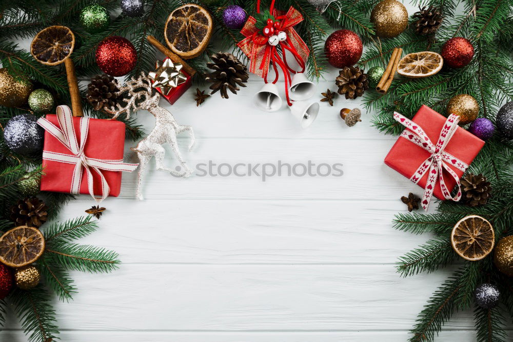 Similar – Image, Stock Photo Festive Christmas Table Decoration