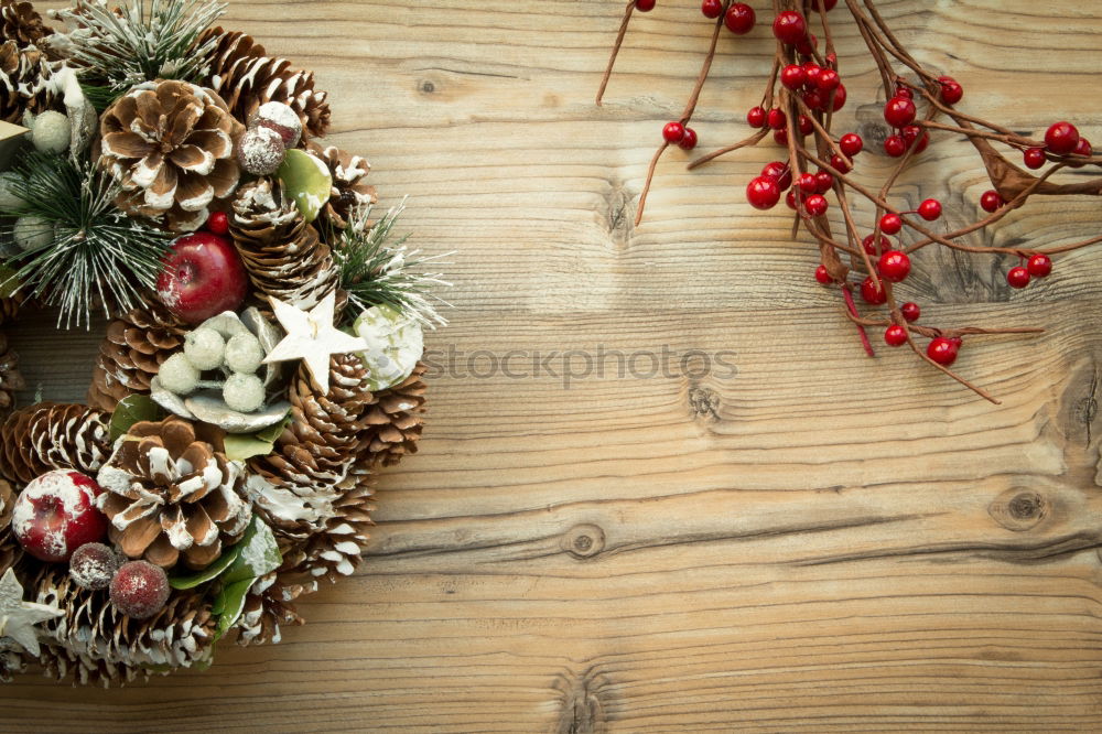 Similar – Image, Stock Photo Festive Christmas Table Decoration