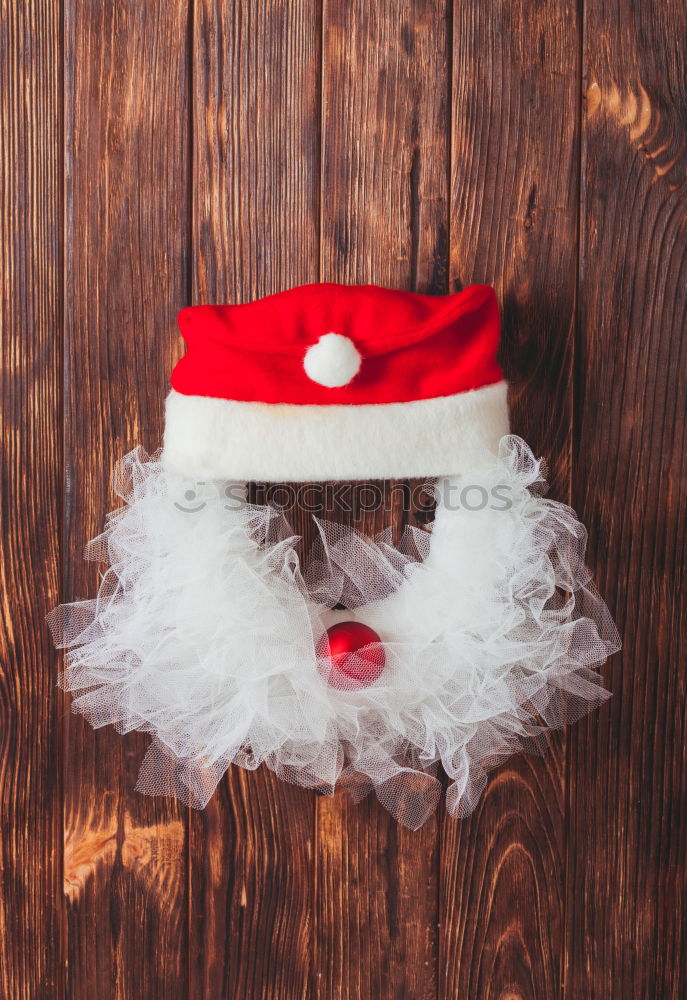 Similar – Image, Stock Photo Teddy bear with Christmas cap