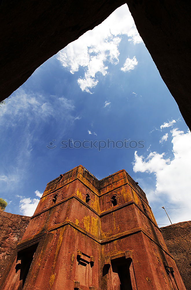 Similar – Alhambra Towers, Granada (Spain)