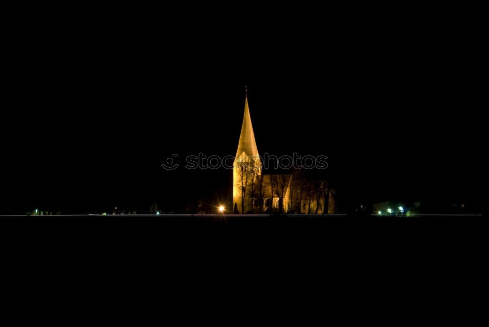 Similar – Foto Bild Kirche bei Nacht