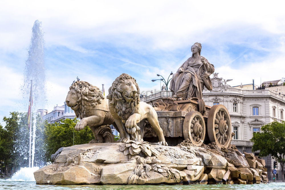 Similar – The parliament in Vienna, in front of it the Pallas Athene fountain.