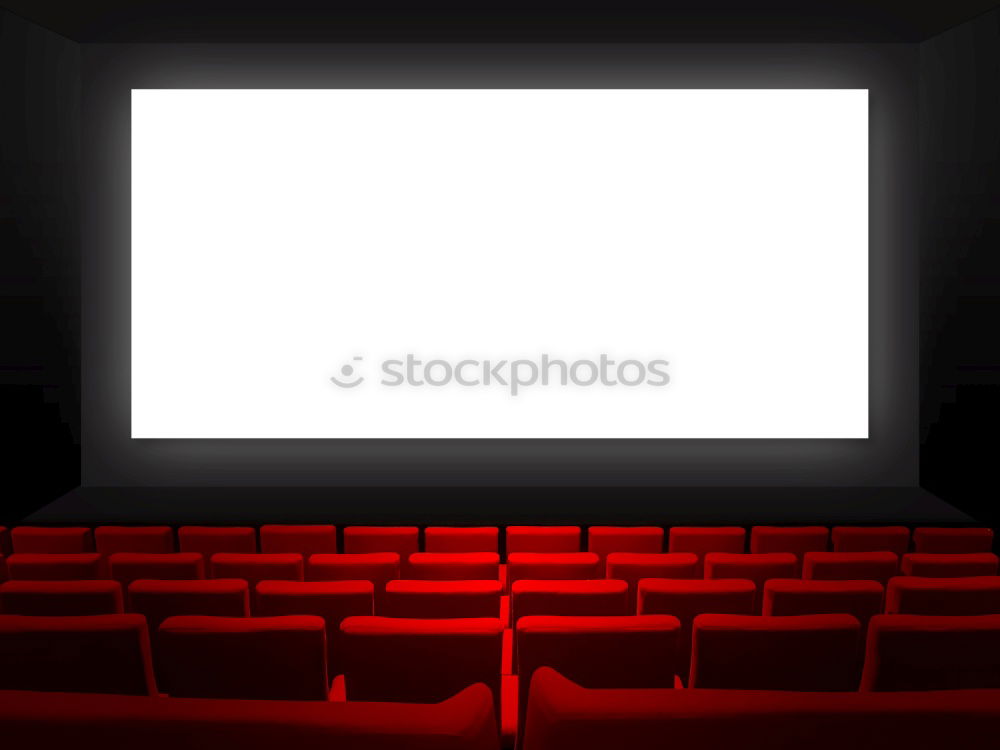 Similar – auditorium Dark Cinema