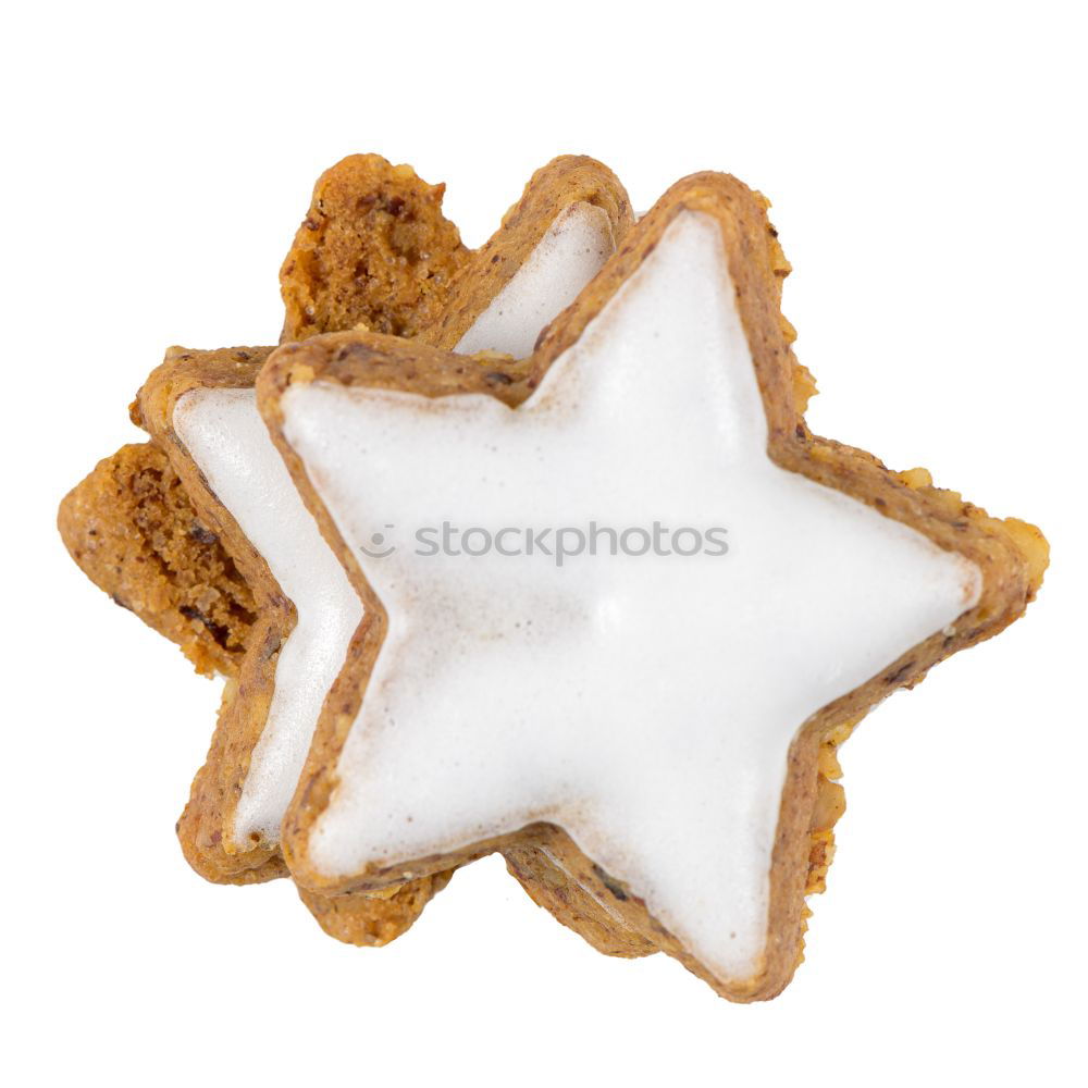 Christmas cookies, cinnamon stars