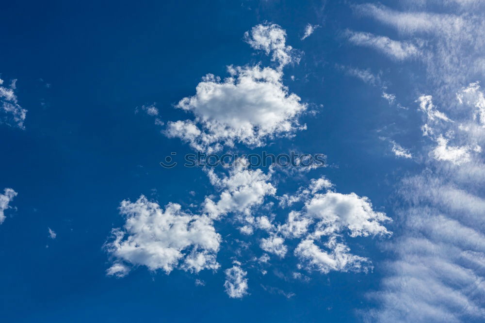 Image, Stock Photo blue sky with clouds