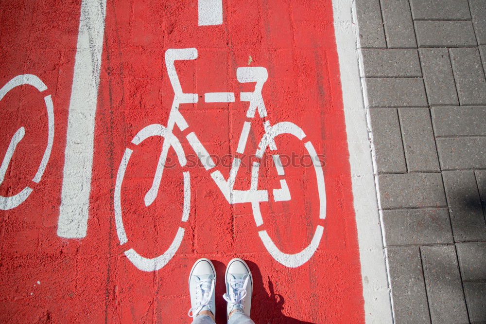 Similar – Image, Stock Photo city bike Bicycle Town