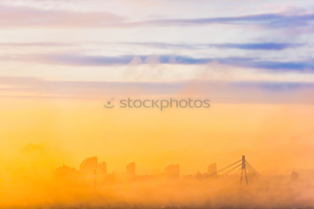 Similar – Image, Stock Photo the city in the distance III