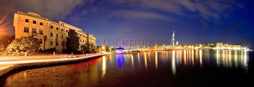 Similar – Image, Stock Photo shipping Town Capital city