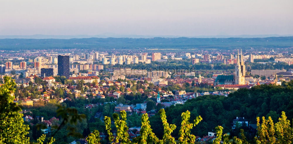 Similar – Autumn panoramic view of Berlin XV