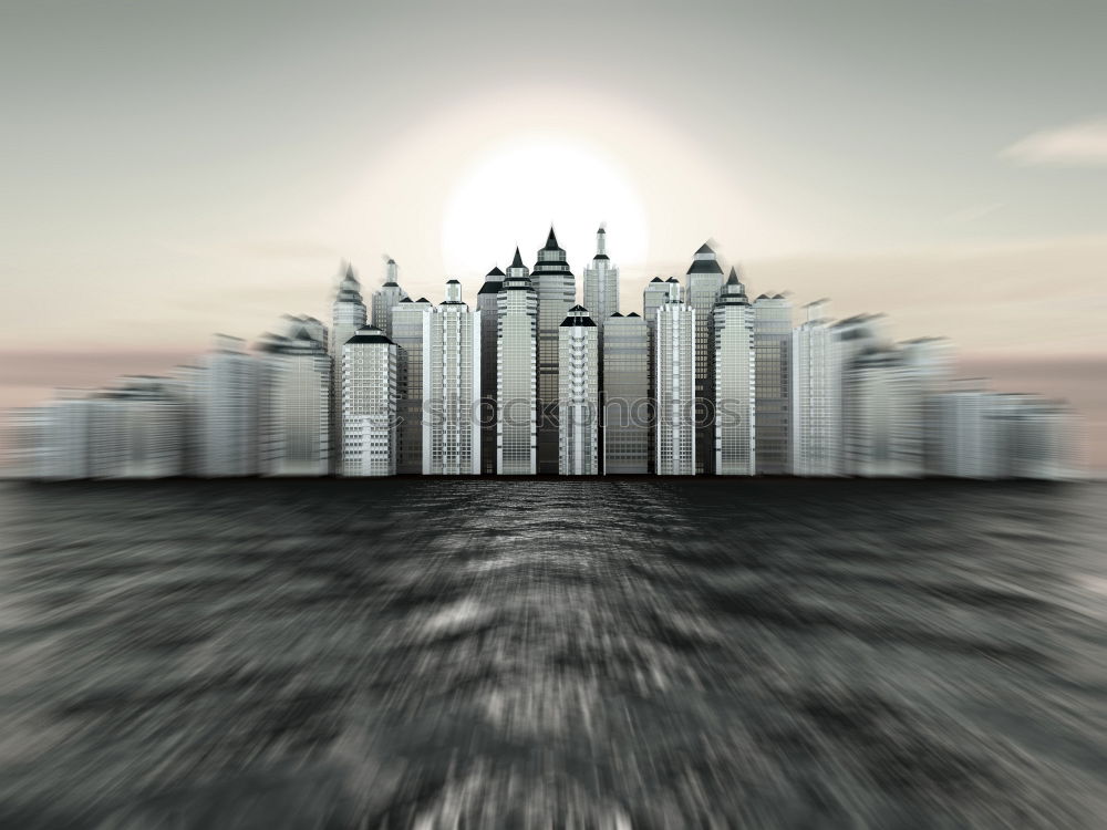 Similar – Skyline Hong Kong Sun