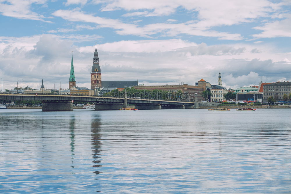 Similar – Image, Stock Photo waterside scenery in Copenhagen