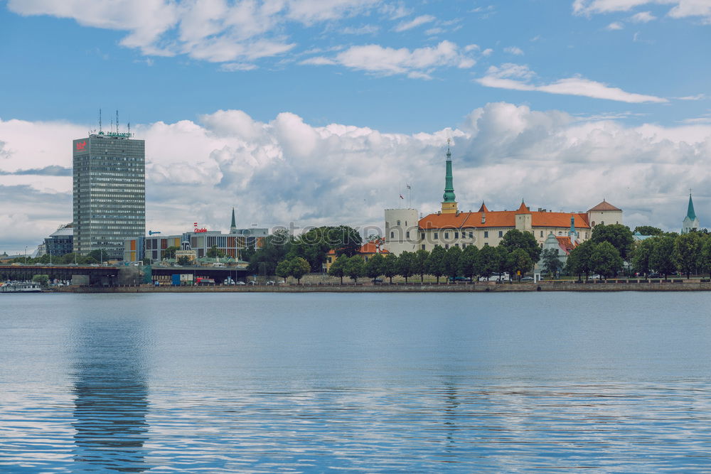 Similar – Image, Stock Photo waterside scenery in Copenhagen