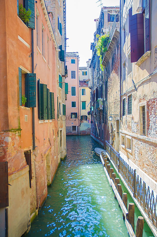 Similar – Image, Stock Photo channel_2 Venice Italy