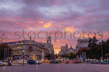 Similar – Rome city center at the dawn of sunset