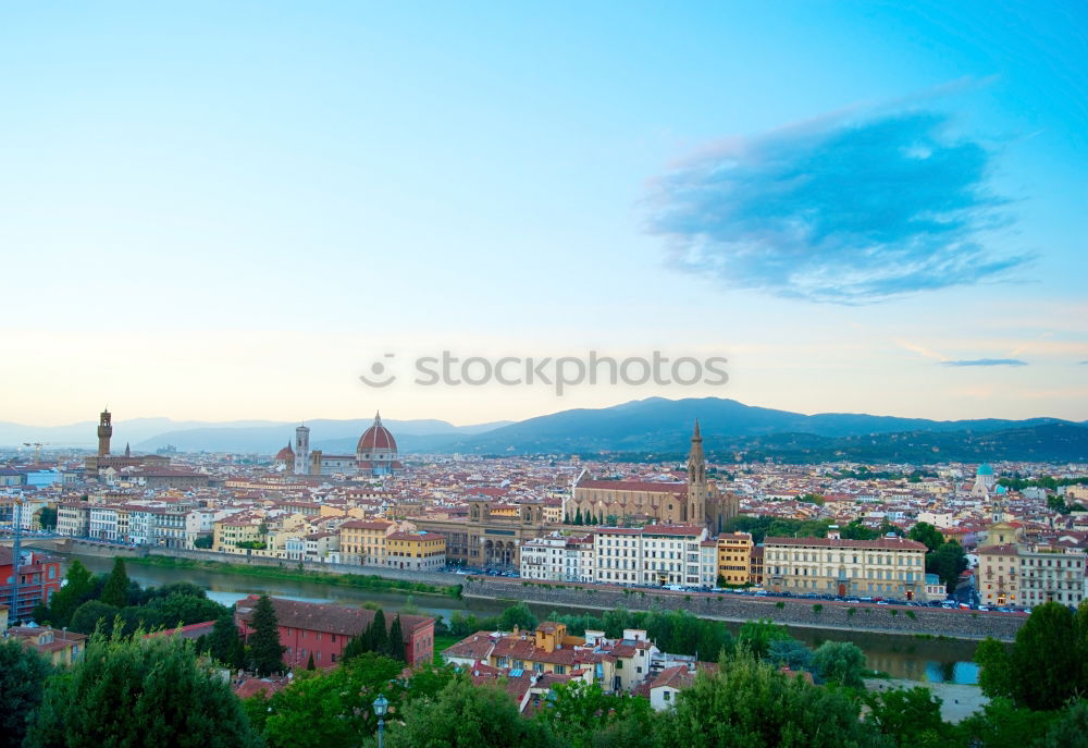 Similar – Image, Stock Photo Florence Town