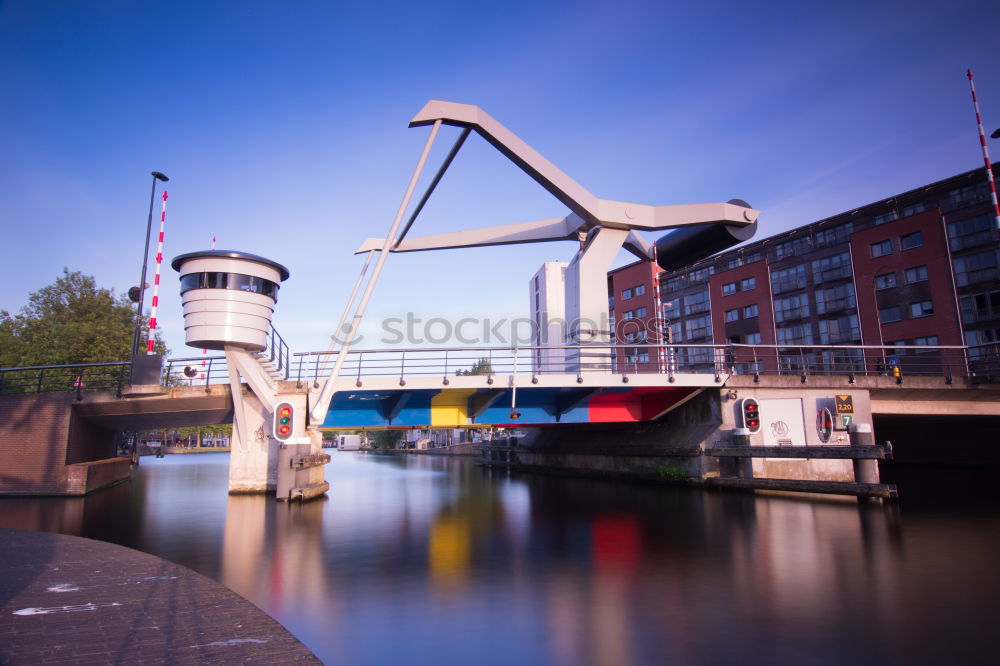 Similar – Image, Stock Photo View of the Elbphilharmonie along a ship in Hamburg’s inland harbor