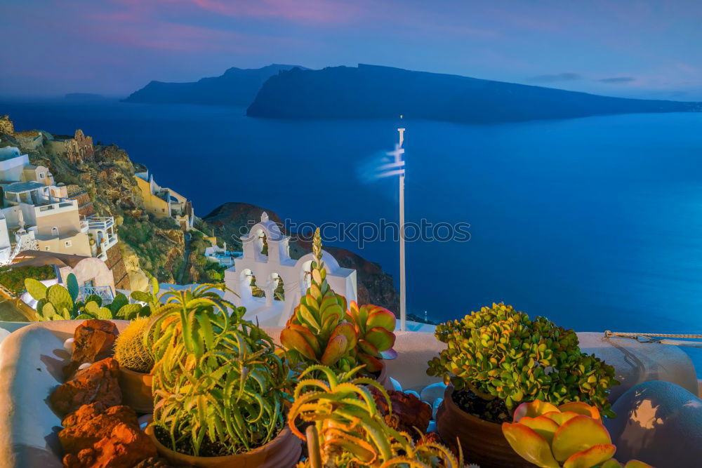 Similar – Church´s dome with a ocean backgroung at Santorini, Greece