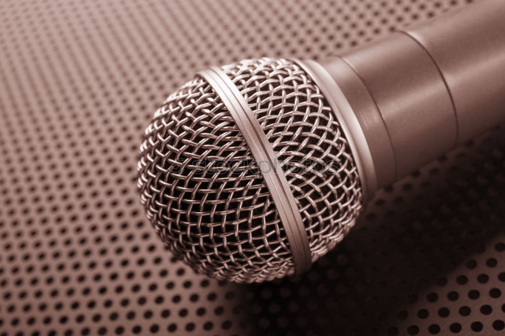 Similar – Close-up of a microphone