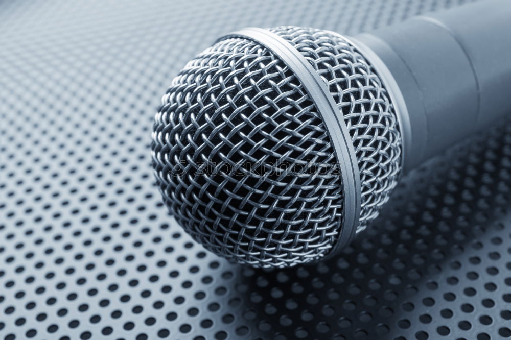 Similar – Close-up of a microphone