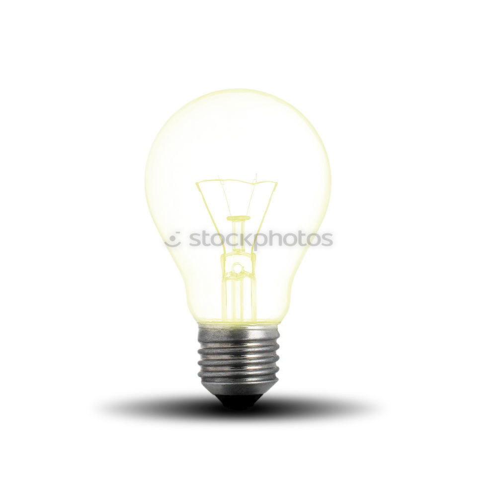 Similar – Image, Stock Photo finger touching a light bulb