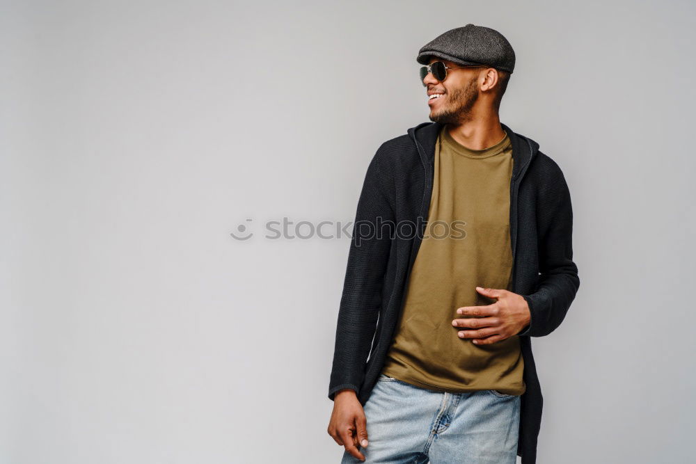 Similar – Image, Stock Photo Urban young man (76)