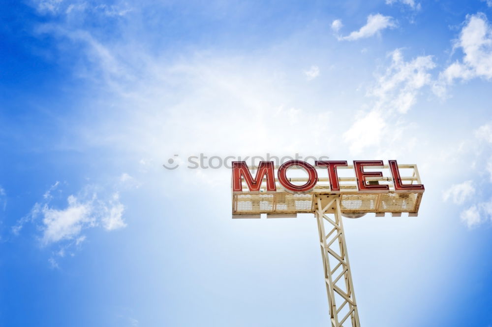 Similar – Image, Stock Photo *** Hotel Neon sign