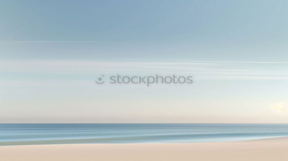 Similar – Einsames Boot am Strand der Ostsee auf Usedom