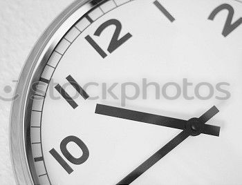 Similar – shortly after half Clock