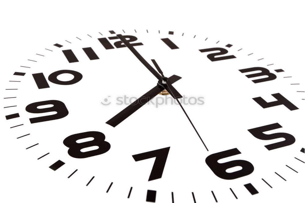 Similar – shortly after half Clock