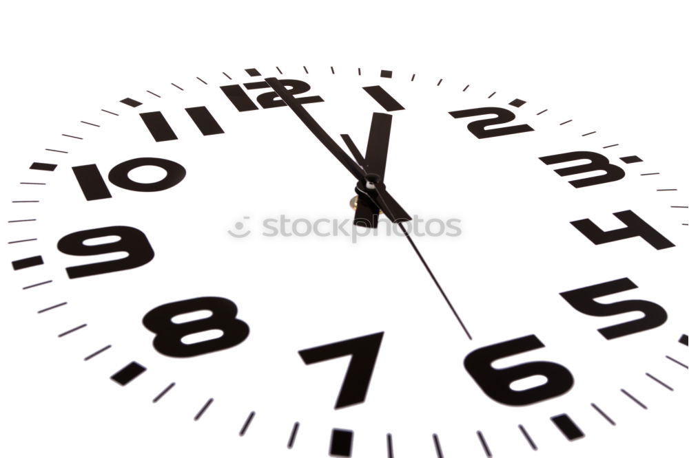 Similar – shortly after half Clock