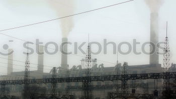 Image, Stock Photo Smoking vent Clouds