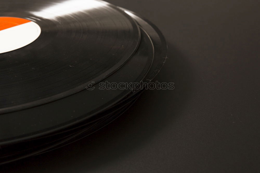 Similar – old vinyl records also make a nice | sound