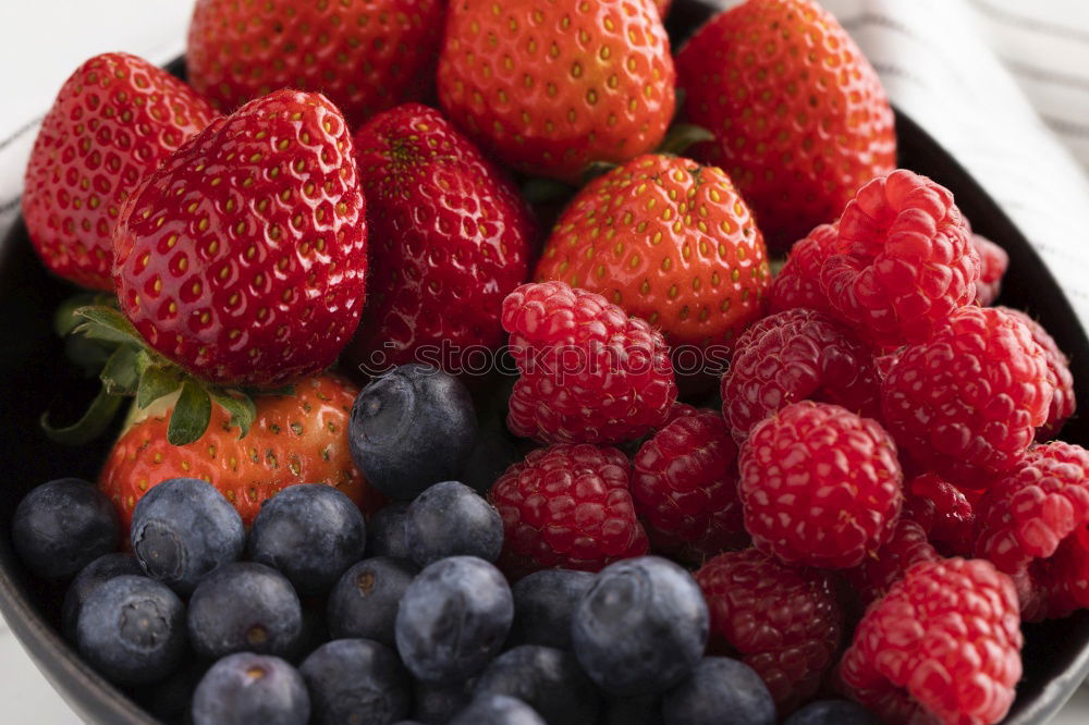 Similar – Image, Stock Photo berry collection Food