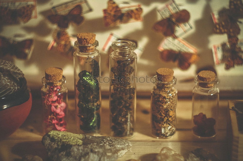 Similar – Image, Stock Photo Spices at a Lebanese snack stand