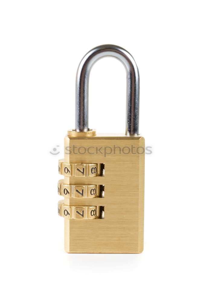 Similar – Image, Stock Photo Unlock cell phone. Padlock with key on display.