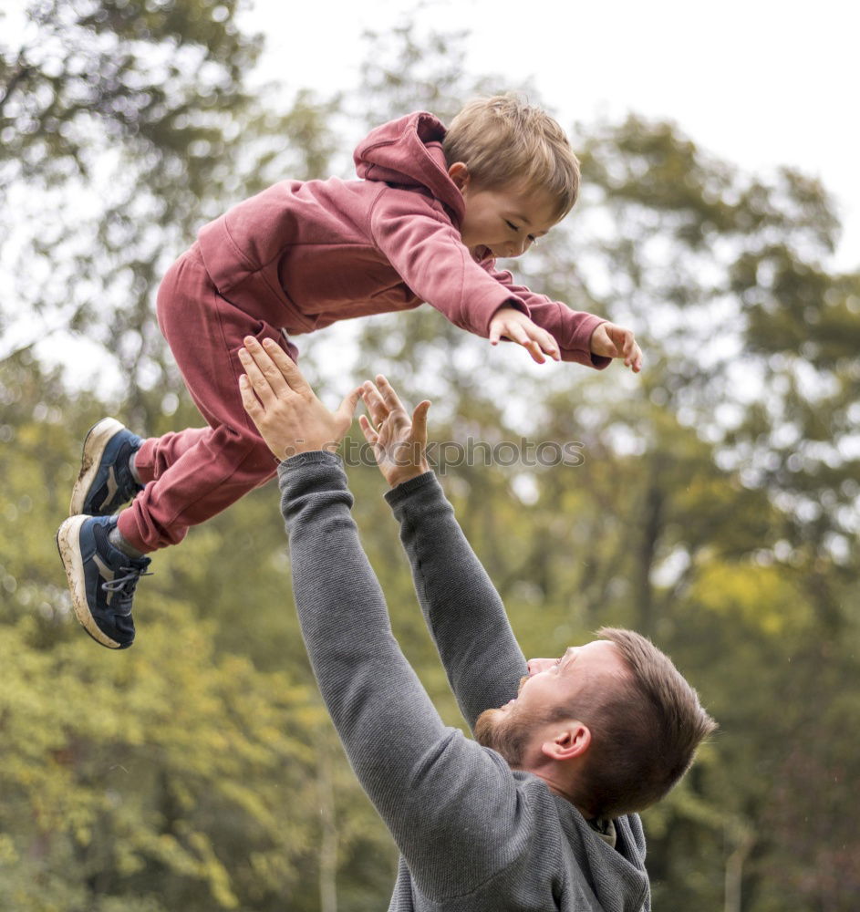 Similar – Father and son Human being