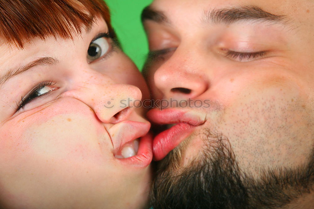 Similar – Cute kids kissing each other