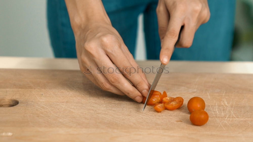 Similar – Image, Stock Photo Potatoes in panic fear