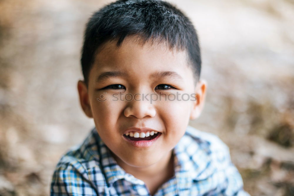 Similar – Image, Stock Photo Cute kids have fun on the sandy beach in summer