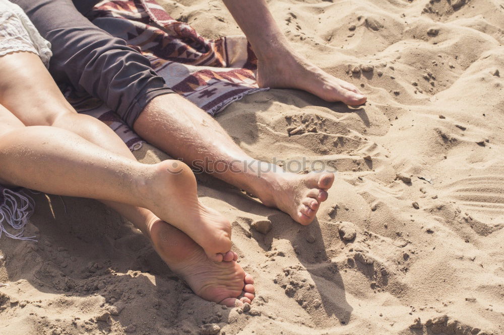 Similar – Image, Stock Photo Beachlife 6 Contentment