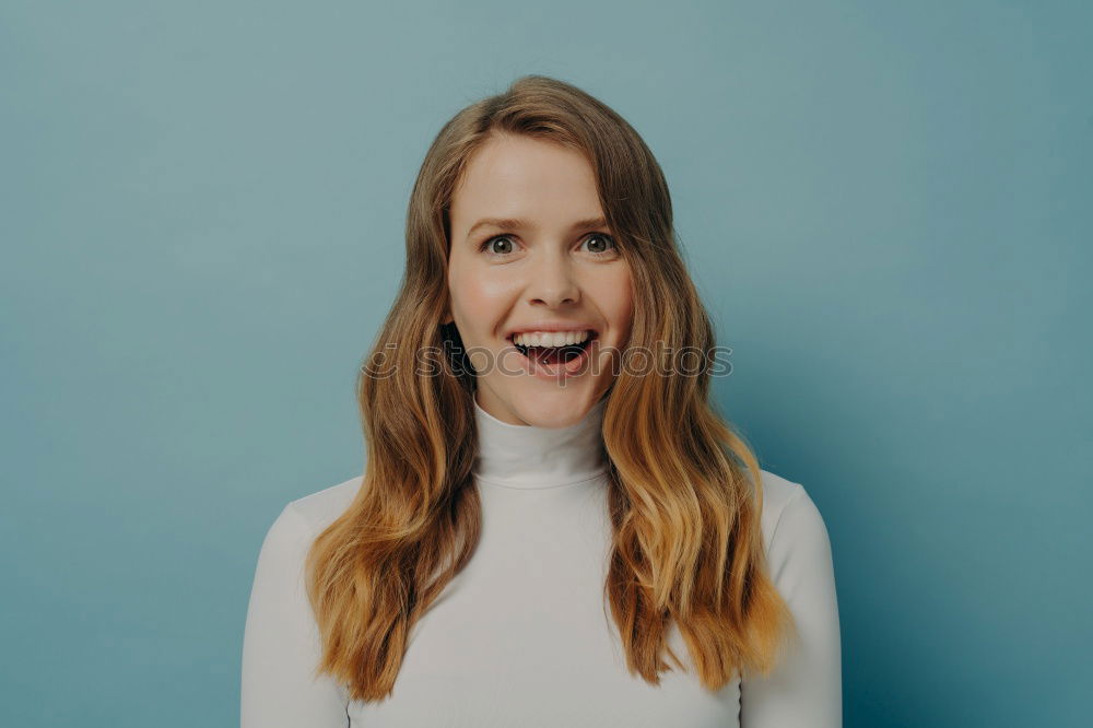 Happy Young Woman With Piercings